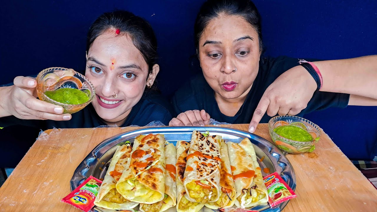 Potato Roll With Spicy Green Chutney | Chatori Jodi