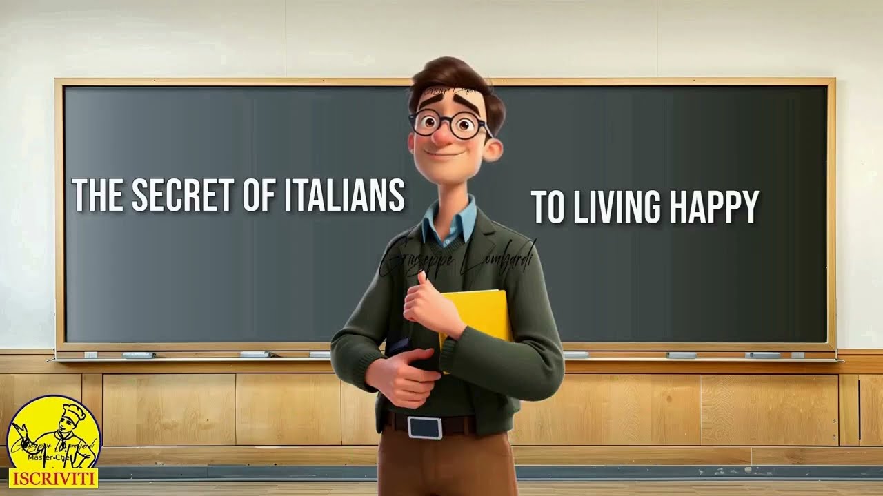 THE SECRET OF ITALIANS TO LIVING HAPPY