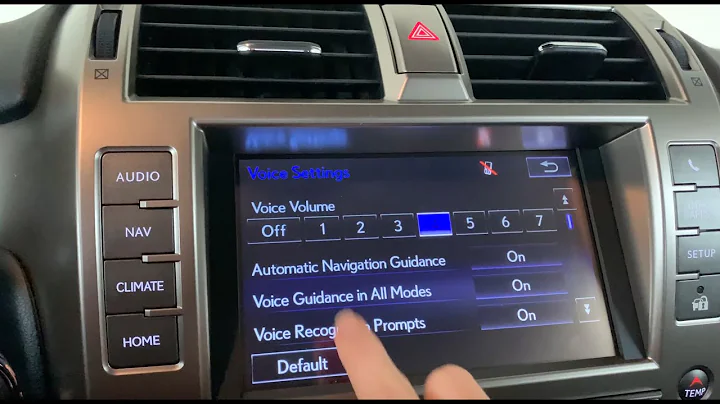 Tech Tip Tuesday - Volume Control for Lexus Navigation and Voice Commands