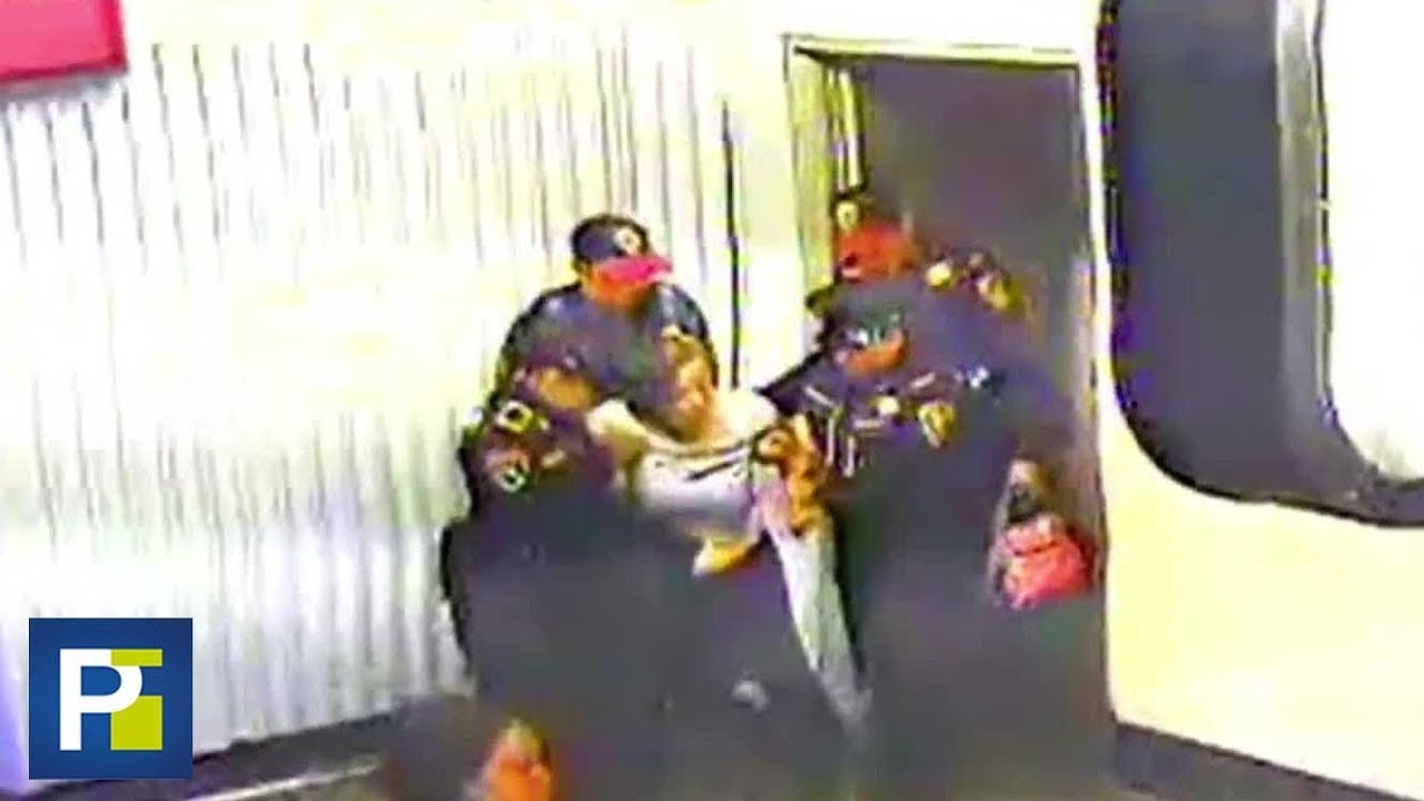 La policía trató a una mujer como si estuviera ebria en el metro, pero realmente sufría un infarto policia e kosoves