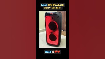 boAt 390 playback party speaker 🔈💥 Awesome speaker 🤩 #speaker #partyspeaker #boat