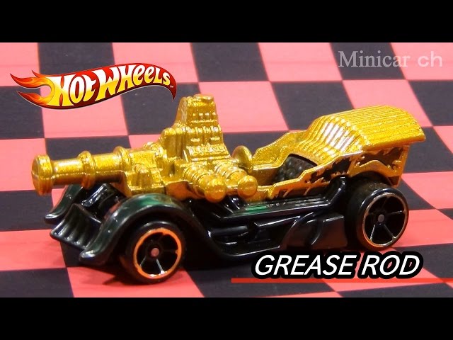 Hot Wheels GREASE ROD - YouTube