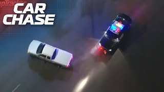 Daring police chase ends with a perfect PIT Maneuver!