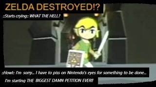 A Dramatic Reading of Reactions to Zelda Wind Waker in 2001