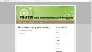 MU130 - Login Part 08 - Dreamweaver CS5.5 - Logout a user.