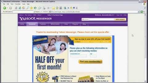 How to Download Yahoo! Messenger