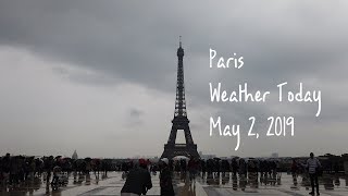 [Paris Weather Today] May 3, 2019 : Eiffel Tower