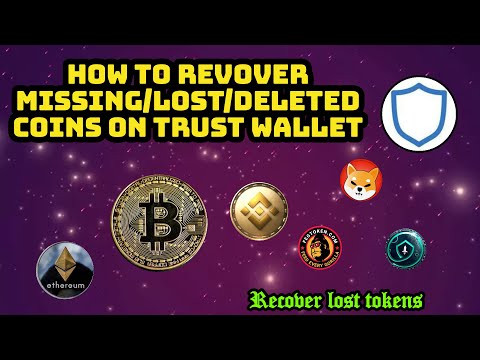 HOW TO RECOVER MISSING/REMOVED TOKENS ON YOUR WALLET(Trust wallet)