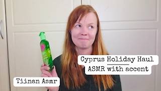 What I Bought in Cyprus 🌿 Holiday Haul | Soft Spoken ASMR with accent screenshot 3