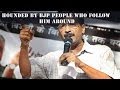 Varanasi people: workers jeering Kejriwal,