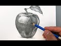 Drawing and shading an apple