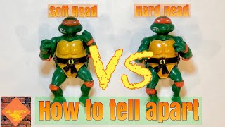 How to Tell if 1988 Teenage Mutant Ninja Turtles Action Figure is a Soft Head screenshot 2