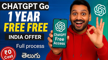 Get ChatGPT Go Free for 12 Months in India | Full Process 