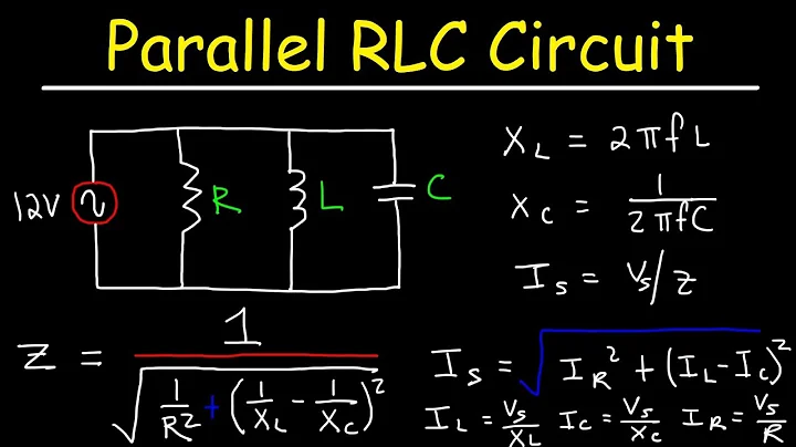 Parallel RLC Circuit Example Problem