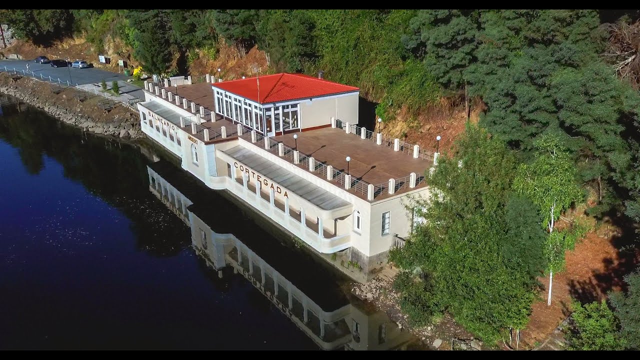 CORTEGADA, ANTIGO BALNEARIO E MIRADOIRO COTO DA PENA, a vista de dron