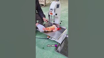 Máy cắt xương chân giò heo, cưa xương ống cực tiện lợi