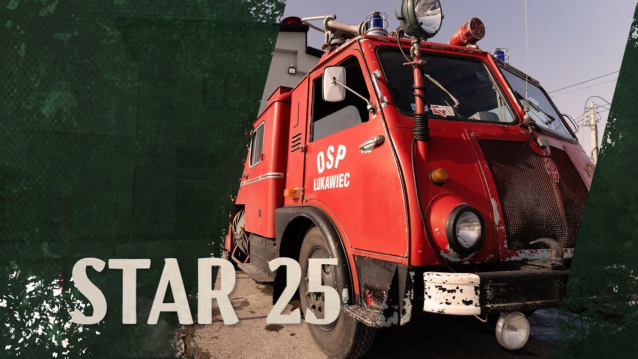 STAR 25 - Dobry polski wóz strażacki