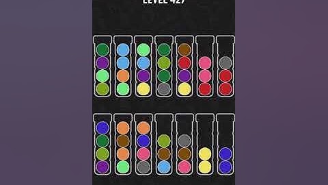 【Ball Sort Puzzle】Level.427