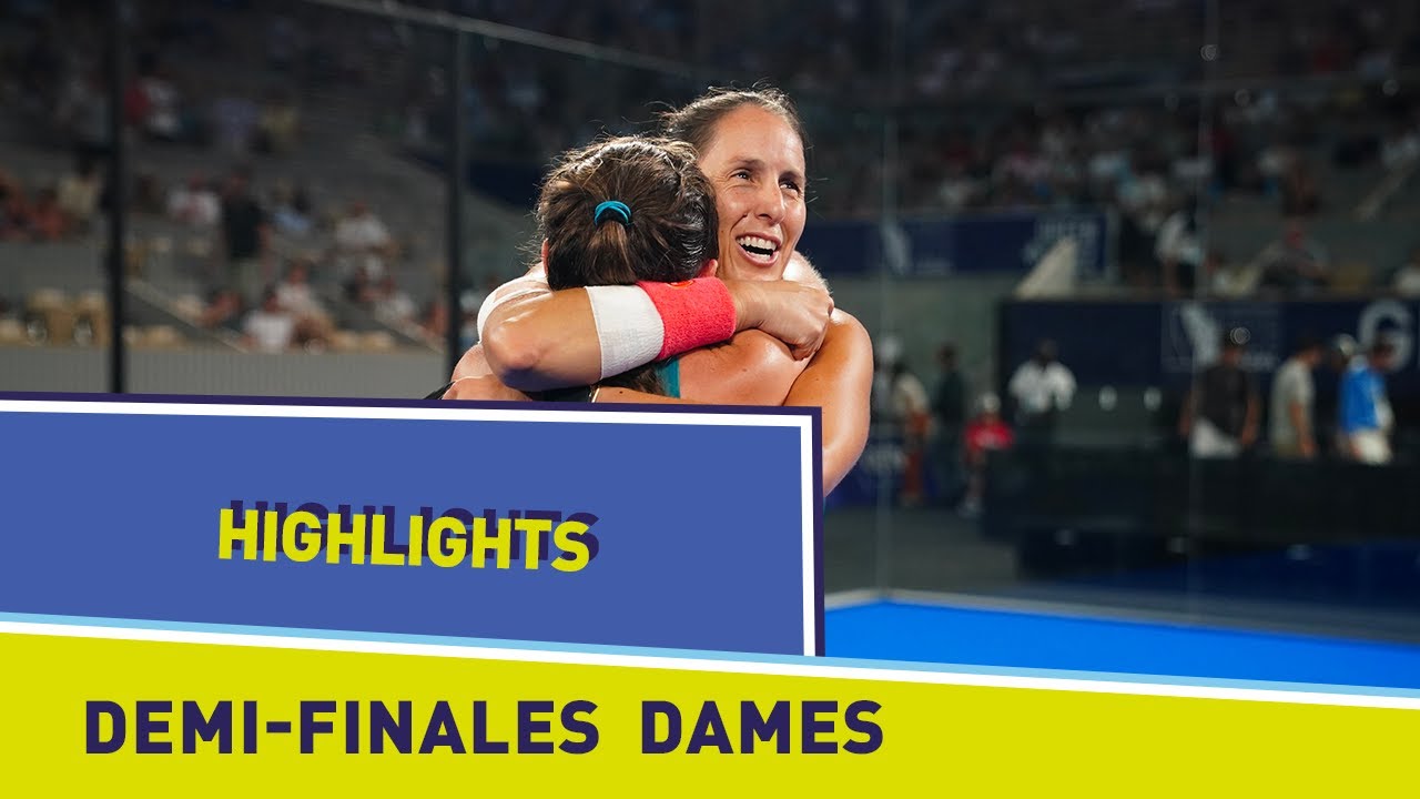 Highlights demi-finales dames | Greenweez Paris Major | FFT