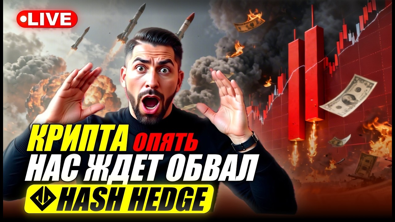 Биткоин обновит дно. Торгую на проп счетах HASH HEDGE