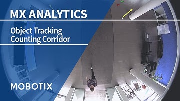 MxAnalytics - Object Tracking - Corridor (with MOBOTIX c25 5MP)