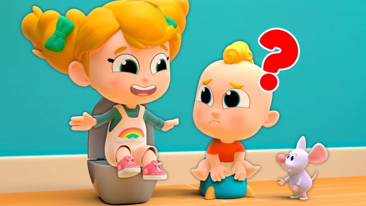 Hora do PENICO! Cante com Bebê Miliki! - Rotina e Hábitos Saudaveis para Crianças | Miliki