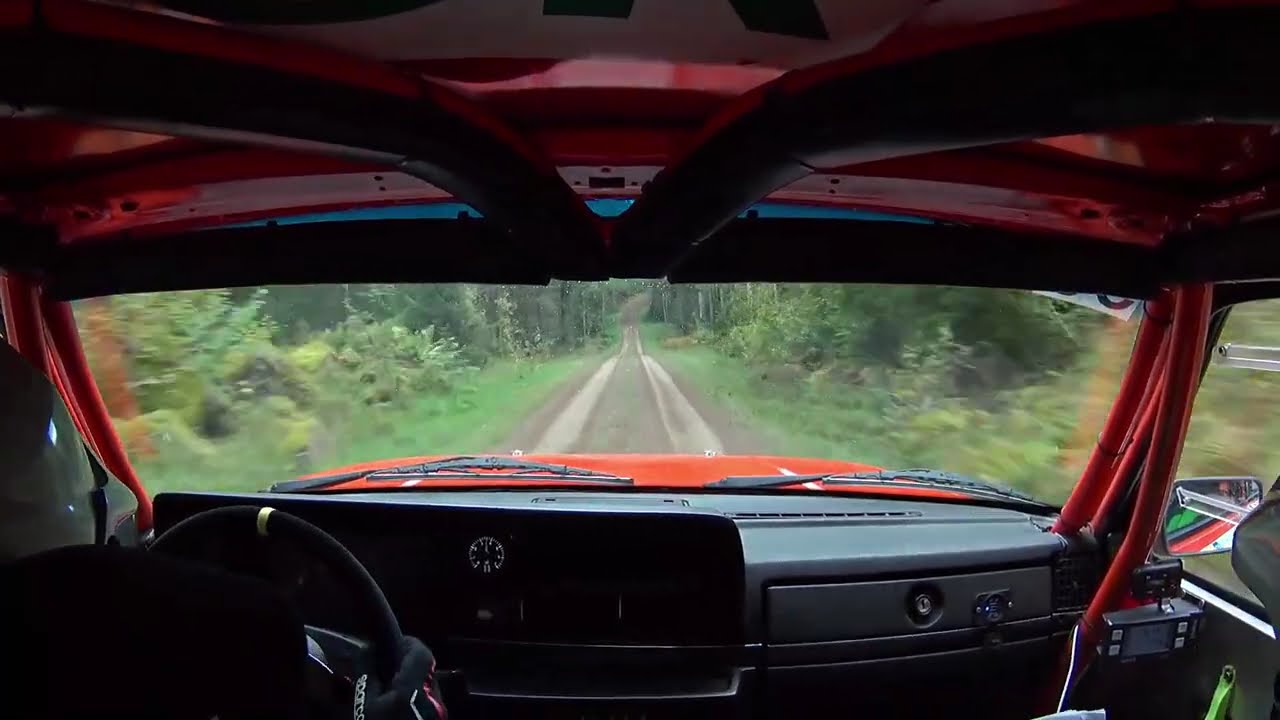 Marknadsnatta ss3 2024 Henka Gustavsson Powerstage Volvo 240 App K