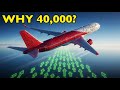 The Real Reason Airliners Stay Below 40,000 Feet (Simply Explained)