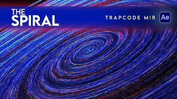 Animated Spiral Background with Trapcode Mir - After Effects Tutorial - Free Download