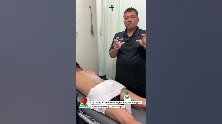 MCO ARIF THIS IS HOW TO TREAT BACK INJURIES PART 2