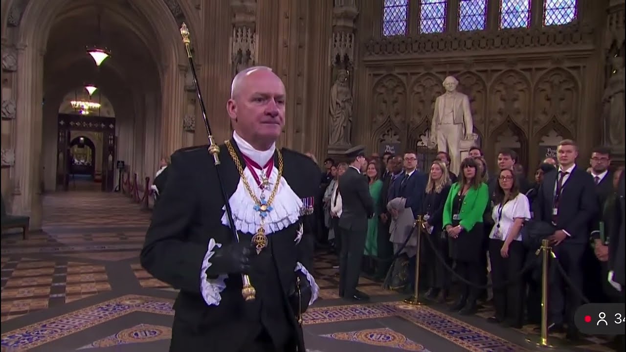 'Not now Andy' shouted at Black Rod