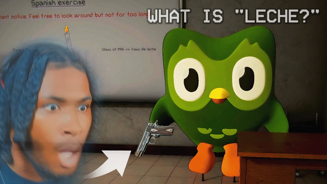 THEY TURNED DUOLINGO INTO A HORROR GAME!? (Unolingo too)