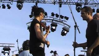 Violon Sur Le Sable 2012 21-07 Nemanja Radulovic Répet Avant Concert