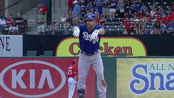 KC@TEX: Kottaras drives a two-run double to right