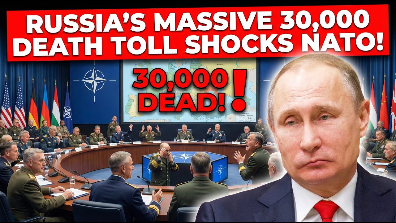 Огромное число погибших в России – 30 000 человек – потрясло НАТО!