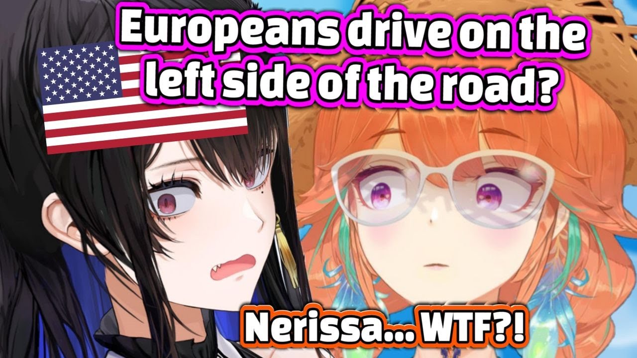 Nerissa is the Stupid American visiting Europe for the first time... 【Hololive EN】