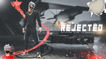REJECTED ||FF EDIT (CLIP+XML) PRESET😈LINK IN 💥DESCRIPTION #freefire#brownbroke