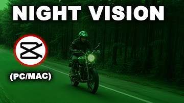 Night Vision Effect in Cap Cut PC (Fast Edit Tutorial) – Quick & Easy Guide