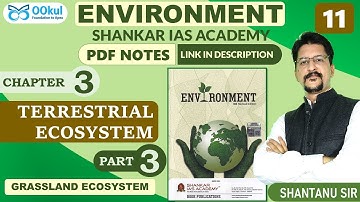 Environment | Shankar IAS | Terrestrial Ecosystem | Chapter 3(3) | UPSC/PCS/SSC Exams | OOkul