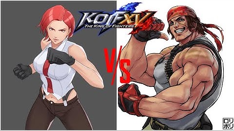 King of Fighters 15: Vanessa vs. Ralf Jones