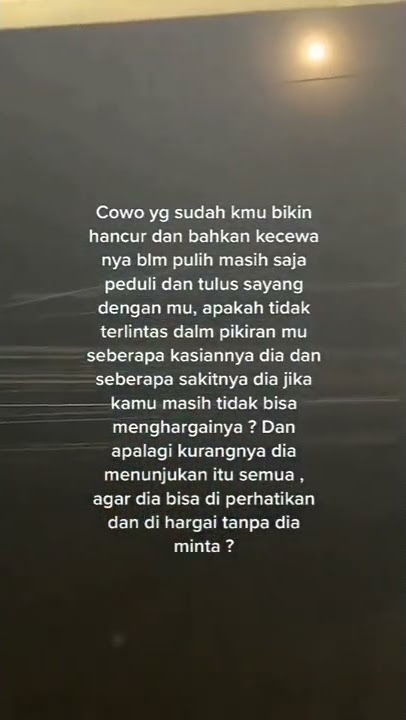 Quotes Wa 30 detik kata kata sad story Tulus  sama kamu :)