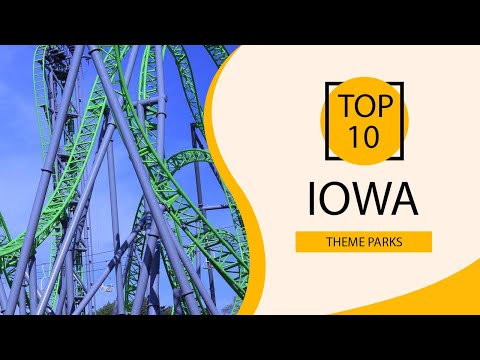 Video: Iowa Water Parks and Amusement Parks