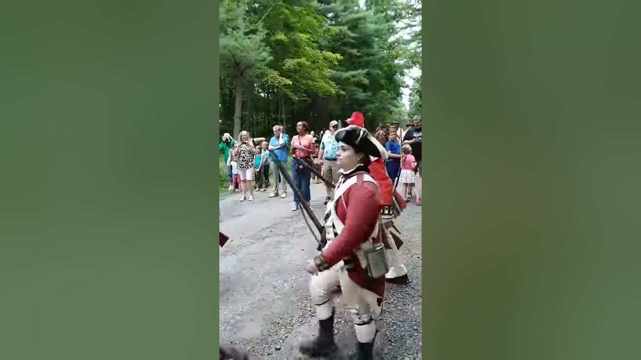 Battle of Newtown reenactment Video 40 YouTube
