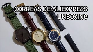 Compré estas correas en AliExpress / Unboxing