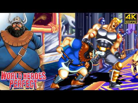 World Heroes Perfect - Erick (Arcade / 1995) 4K 60FPS