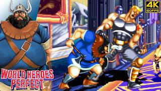 World Heroes Perfect - Erick (Arcade / 1995) 4K 60FPS
