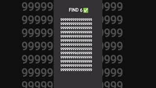 1 crore views complete FIND 6 NUMBER IF YOU FIND PLEASE SUBSCRIBE LIKE COMMENT SHARE❤️#findnow #no
