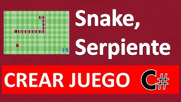 Crear juego snake o serpiente come manzanas (fácil y buen ritmo) - C# juegos (Juego Nº 11)