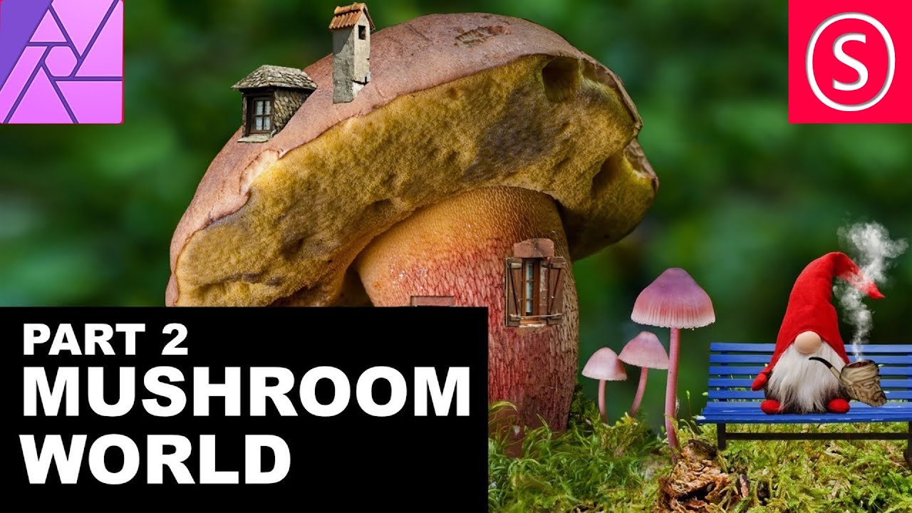 Affinity Photo – Mushroom World – Part 2