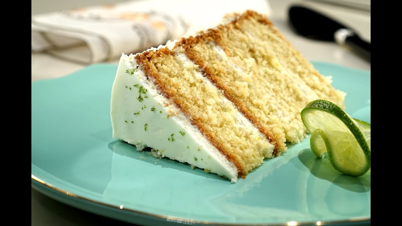 Lime & Coconut Cake Recipe 青柠椰丝蛋糕